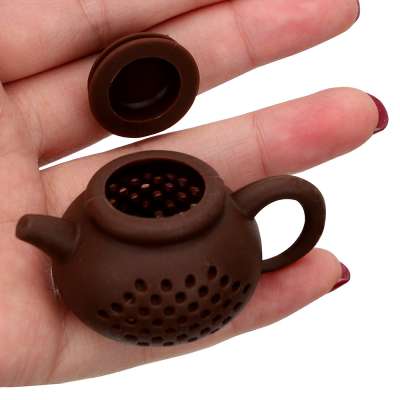 Tea Accessories Creative Teapot Shape Tea Infuser Tea Strainer Herbal Filter